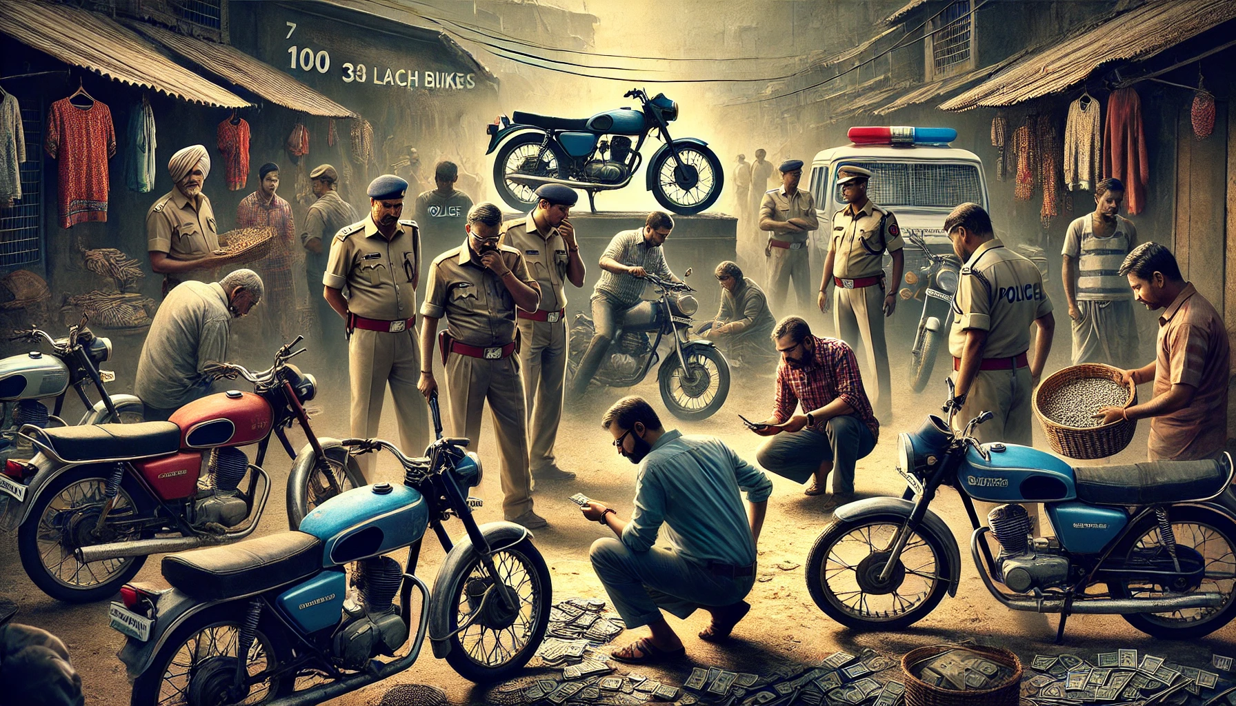"100 बाइकों पर 7 पुलिसवाले और 34 लाख रुपये का राज – हैरान कर देगा ये खुफिया मिशन!"