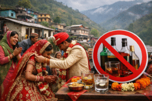 उत्तराखंड: जांदणु गांव का बड़ा फैसला, मेहंदी और विवाह समारोहों में शराब पर रोक, उल्लंघन पर सामाजिक बहिष्कार
