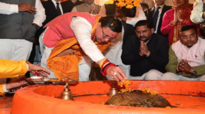 महाशिवरात्रि पर खटीमा पहुंचे सीएम धामी, वनखंडी महादेव मंदिर के विकास और वकीलों के चैंबर का किया लोकार्पण