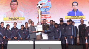 उत्तराखंड: मुख्यमंत्री चैम्पियनशिप ट्रॉफी का समापन, सीएम धामी ने खिलाड़ियों को किया सम्मानित