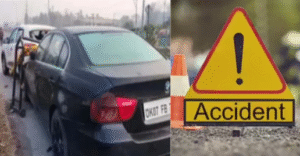 देहरादून: लालतप्पड़ पुलिस चौकी पर तेज रफ्तार बीएमडब्ल्यू की टक्कर, दो पुलिस अधिकारी घायल