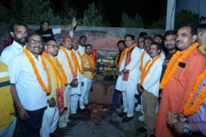 महापौर विकास शर्मा ने वार्ड 21 रम्पुरा में विकास कार्यों की दी सौगात, सीसी सड़क एवं नाली निर्माण का किया शिलान्यास…