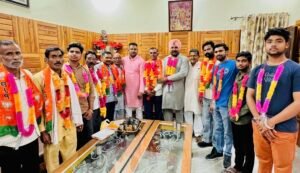 वरिष्ठ भाजपा नेता राजेश कुमार ने ओबीसी मोर्चा पदाधिकारियों का किया सम्मान, दी नई जिम्मेदारी की शुभकामनाएं…