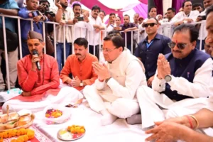 Pushkar Singh Dhami ने हल्द्वानी में 6.75 करोड़ के मीडिया सेंटर का किया शिलान्यास
