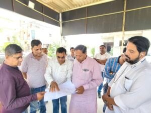 जनता के बीच पहुंचे विकास शर्मा, समस्याएं सुनकर जल्द समाधान का वादा…