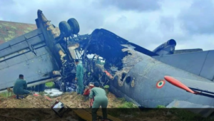 जोरहाट एयरबेस पर बड़ा हादसा: IAF का AN-32 विमान क्रैश, लैंडिंग के दौरान हुआ दुर्घटनाग्रस्त; पायलट की मौत की आशंका