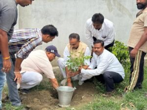 वरिष्ठ भाजपा नेता संजीव कुमार सिंह ने विश्व पर्यावरण दिवस पर किया वृक्षारोपण, पर्यावरण संरक्षण का दिया संदेश