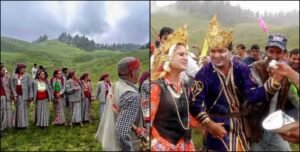 उत्तरकाशी में 11 हजार फीट की ऊंचाई पर मक्खन की होली, अढूंड़ी उत्सव में उमड़ा जनसैलाब