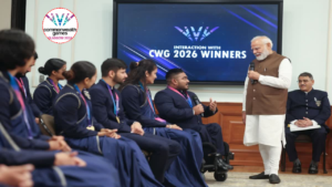 PM मोदी ने कॉमनवेल्थ पदक विजेताओं से की मुलाकात, खिलाड़ियों का बढ़ाया हौसला